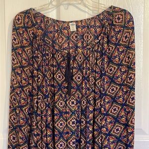 Old Navy boho tunic top. Size Xl